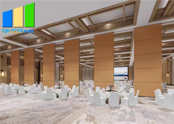 Pared divisoria móvil de aluminio colgada por encima