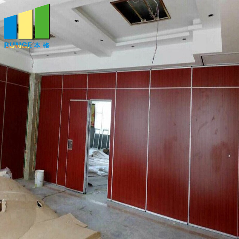 Panel de pared de separación móvil de aluminio personalizado para altura 15 M Max 600-1200 mm