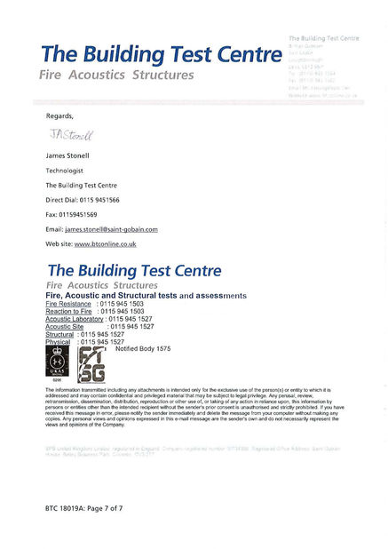 China Guangdong Bunge Building Material Industrial Co., Ltd certificaciones